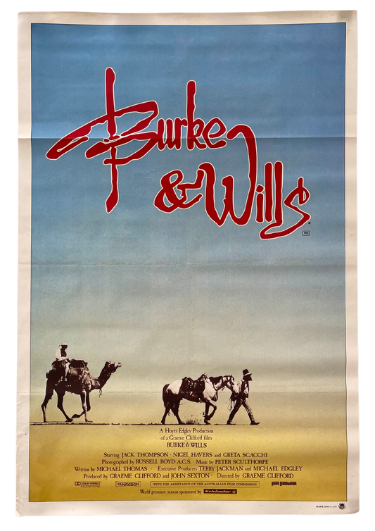 Burke & Wills (1985) - One Sheet
