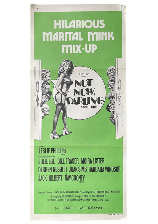 Not Now Darling (1973) - Daybill