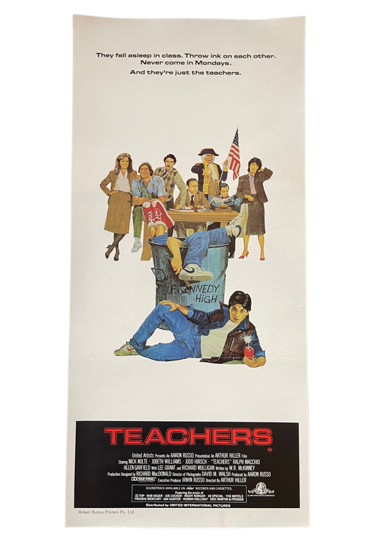 Teachers (1984) - Daybill