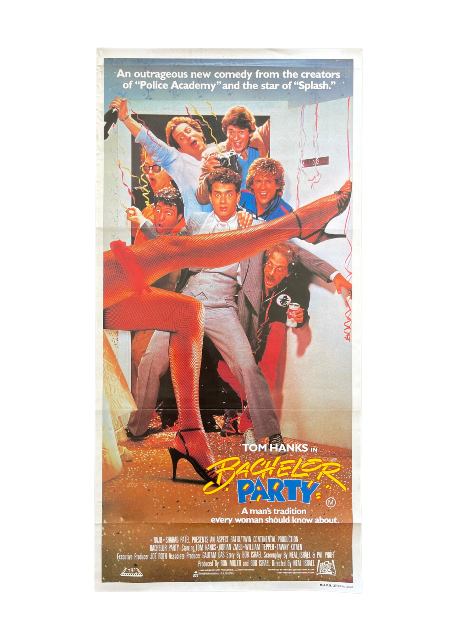 Bachelor Party (1984) - Daybill