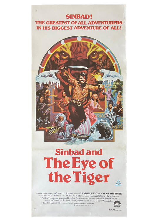 Sinbad and the Eye of the Tiger (1977) - Daybill