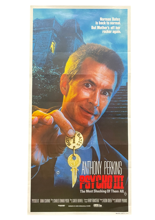 Psycho III (1986) - Daybill