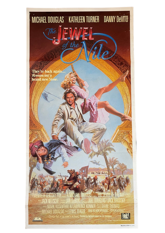 Jewel of the Nile (1985) - Daybill