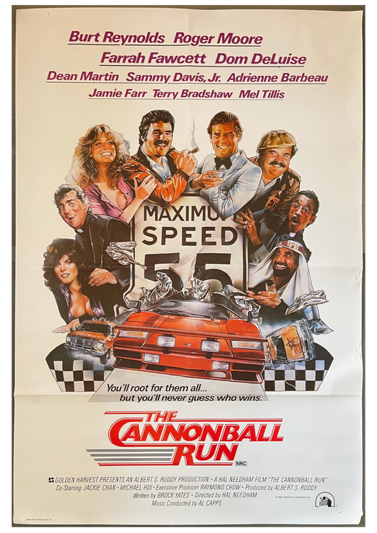 The Cannonball Run (1981) - One Sheet