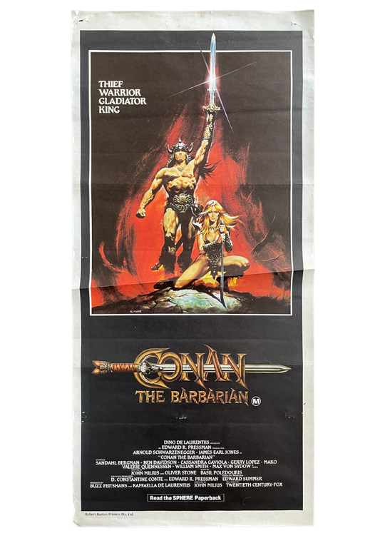Conan The Barbarian (1982) - Daybill