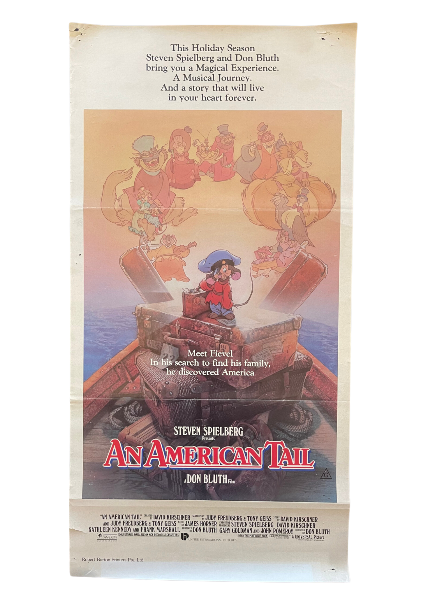 An American Tail (1986) - Daybill