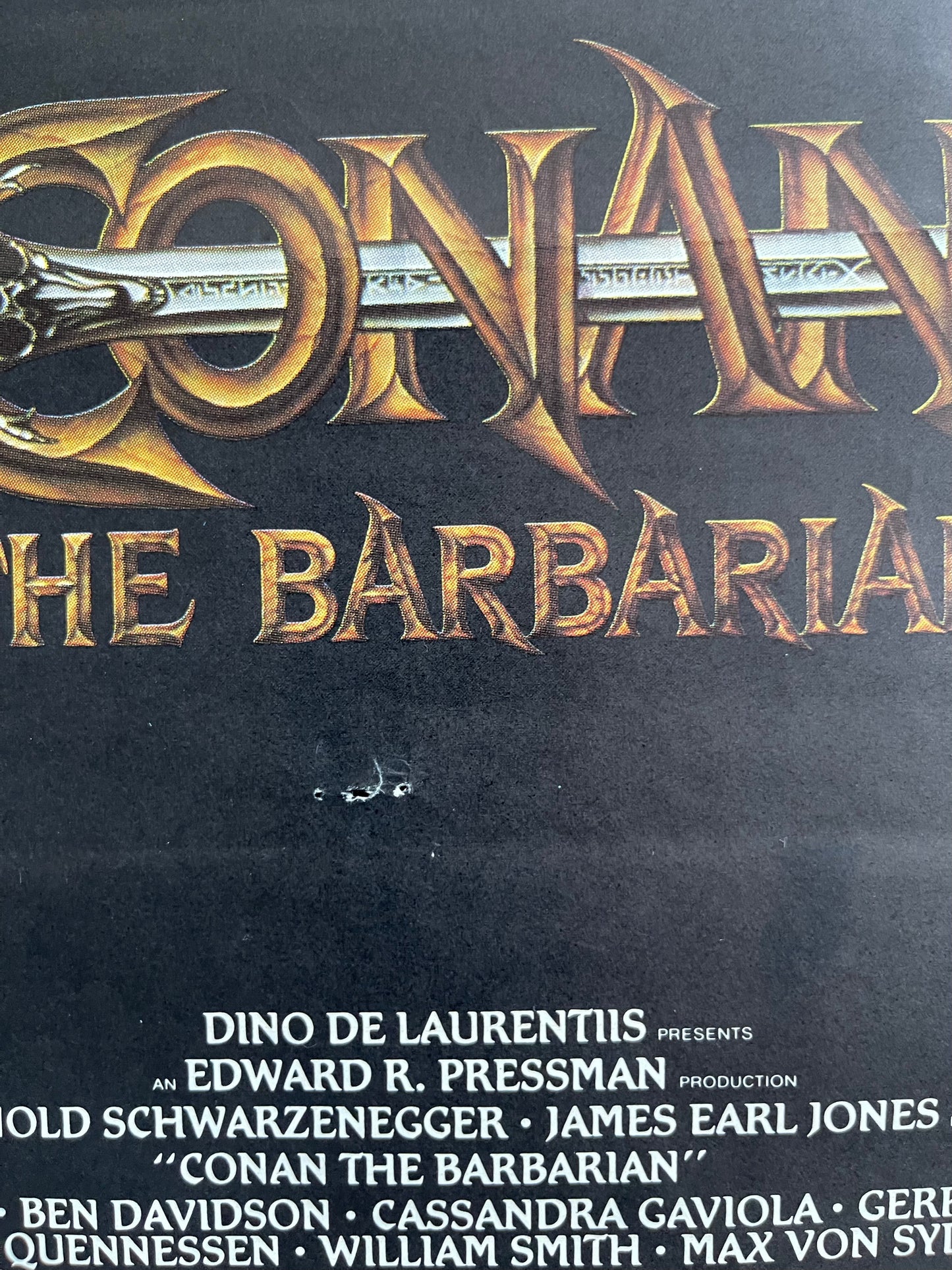 Conan The Barbarian (1982) - Daybill