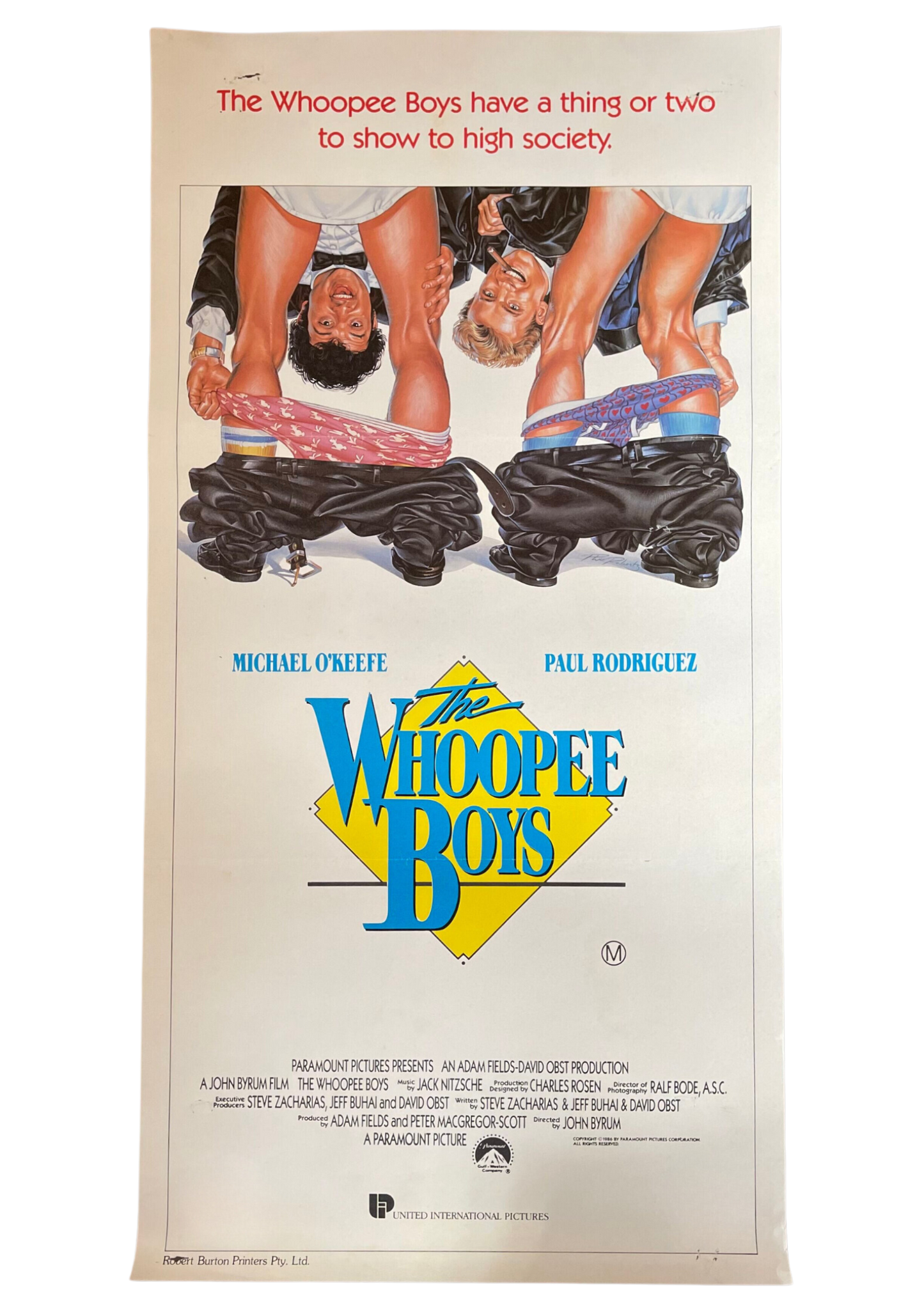 The Whoopee Boys (1986) - Daybill