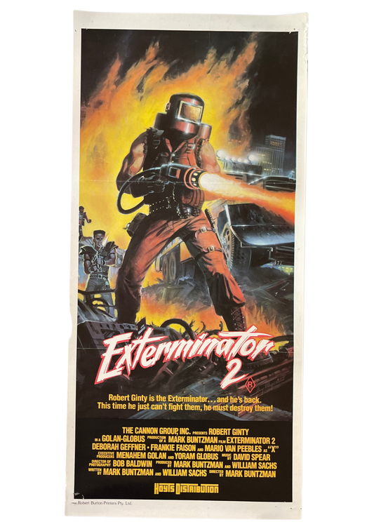 Exterminator 2 (1984)- Daybill