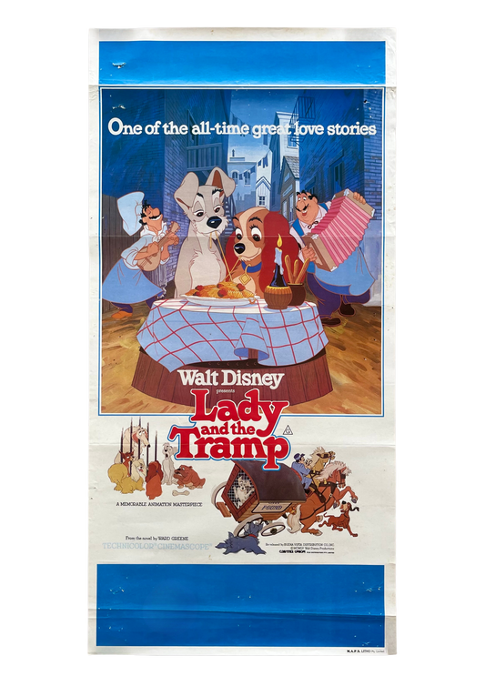 The Lady And The Tramp (1955) - Daybill