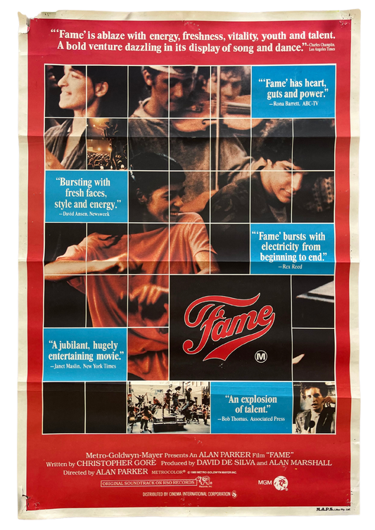 Fame (1980) - One Sheet