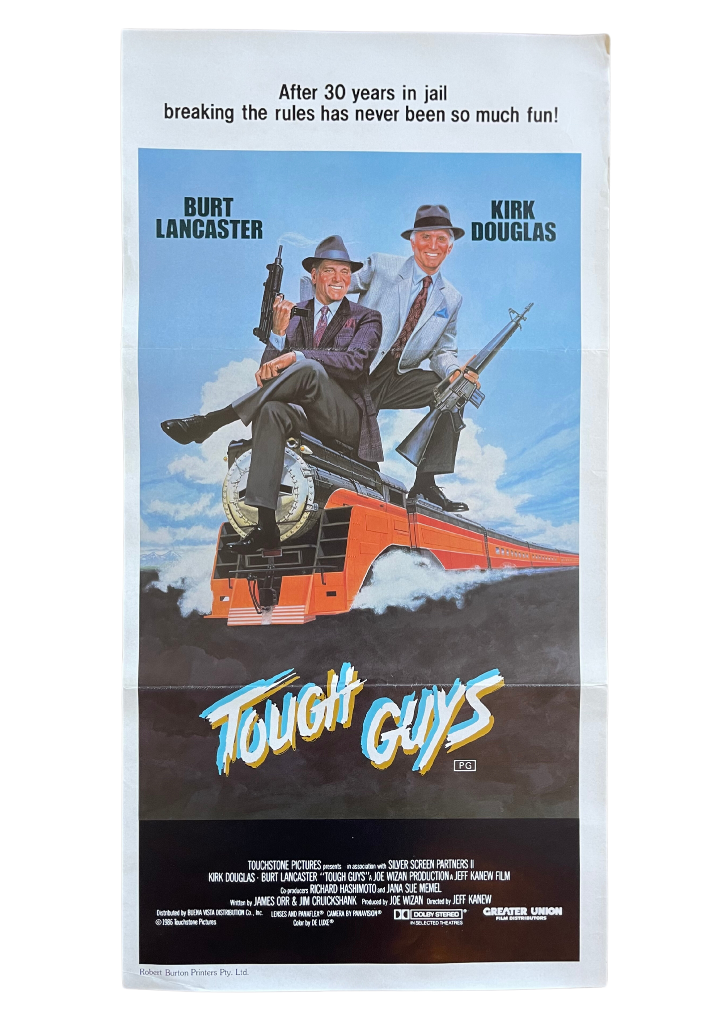 Tough Guys (1986) - Daybill