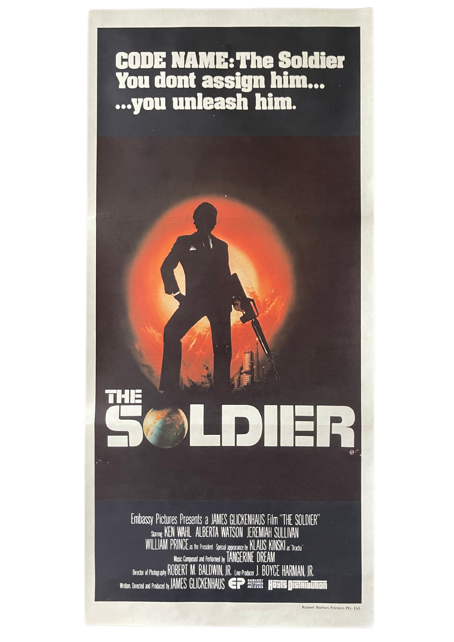 The Soldier (1982) - Daybill
