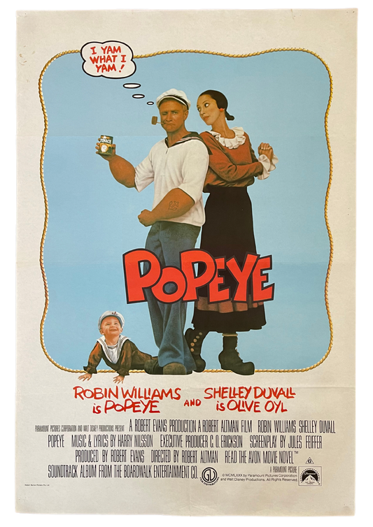 Popeye (1980) - One Sheet