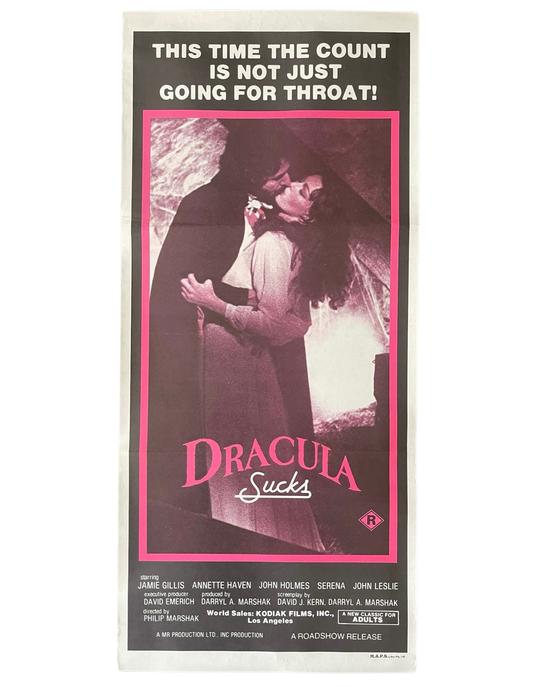 Dracula Sucks (1978) - Daybill
