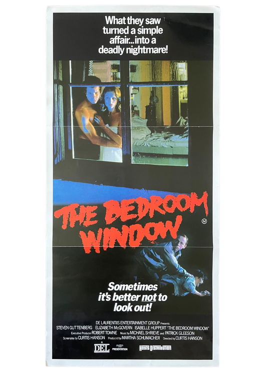 The Bedroom Window (1987) - Daybill