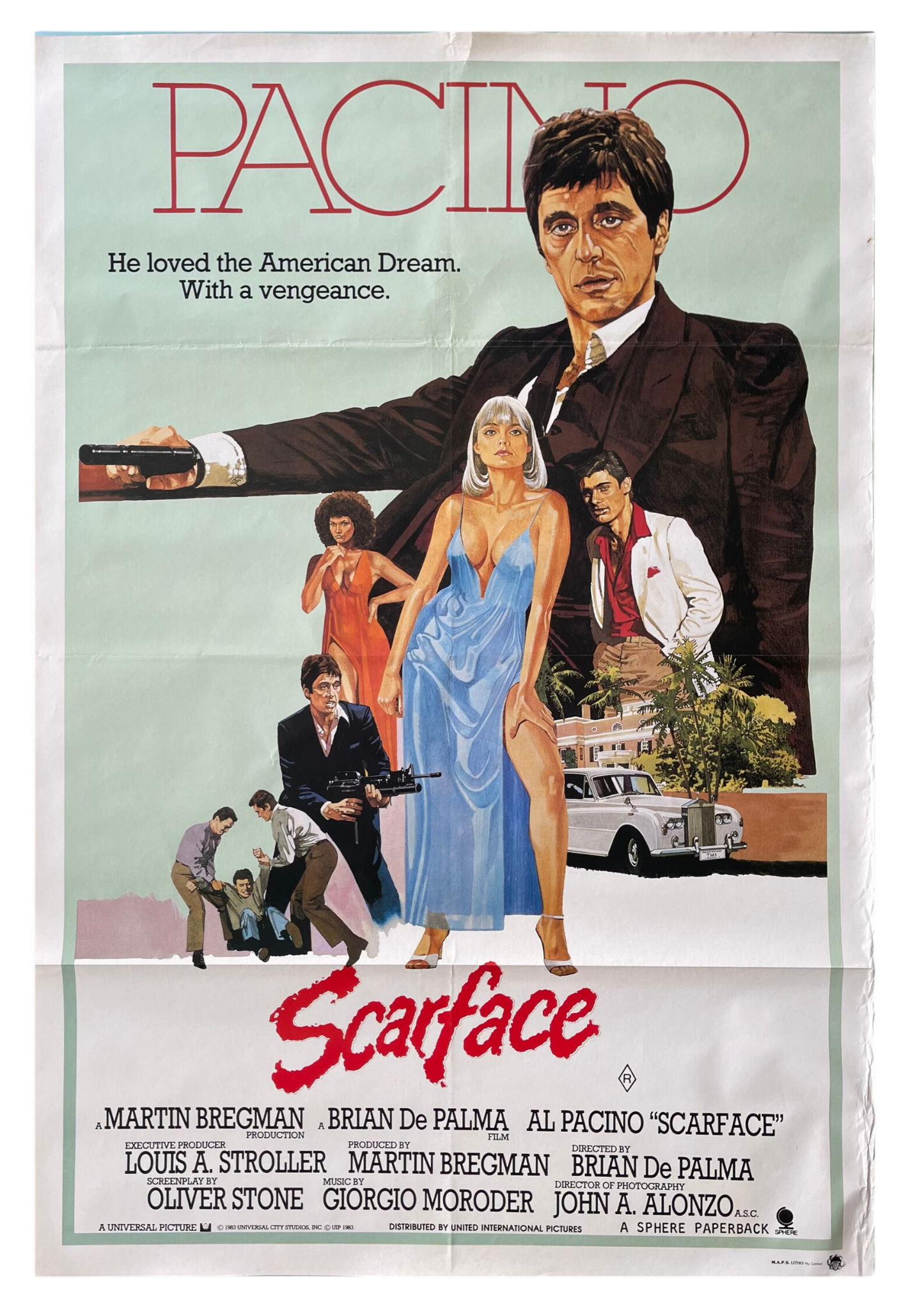 Scarface (1983) - One Sheet