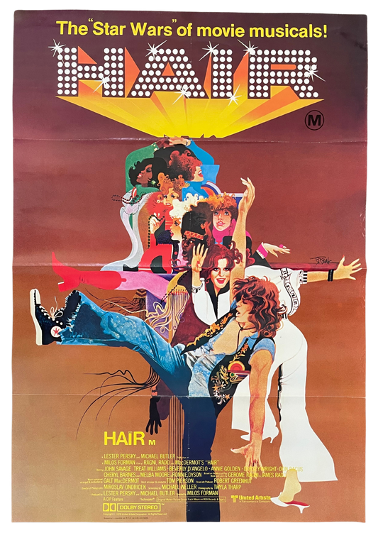 Hair - The Musical (1979) - One Sheet