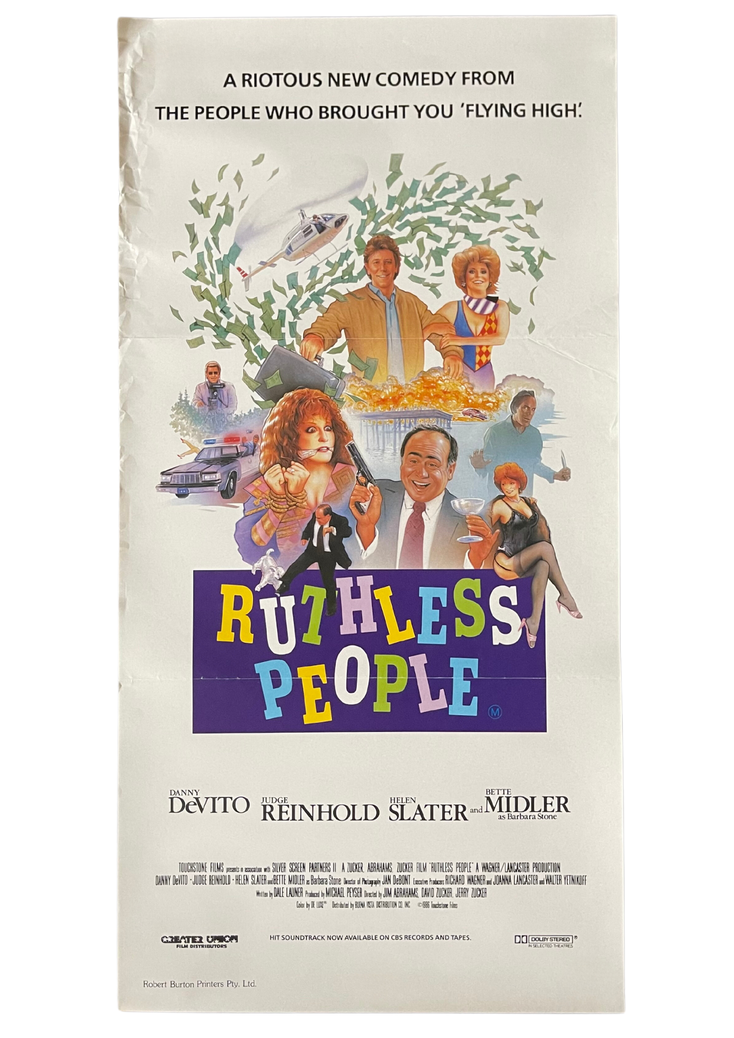 Ruthless People (1986) - Daybill