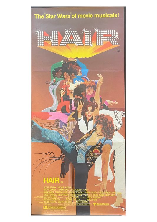 Hair (1979) - Daybill