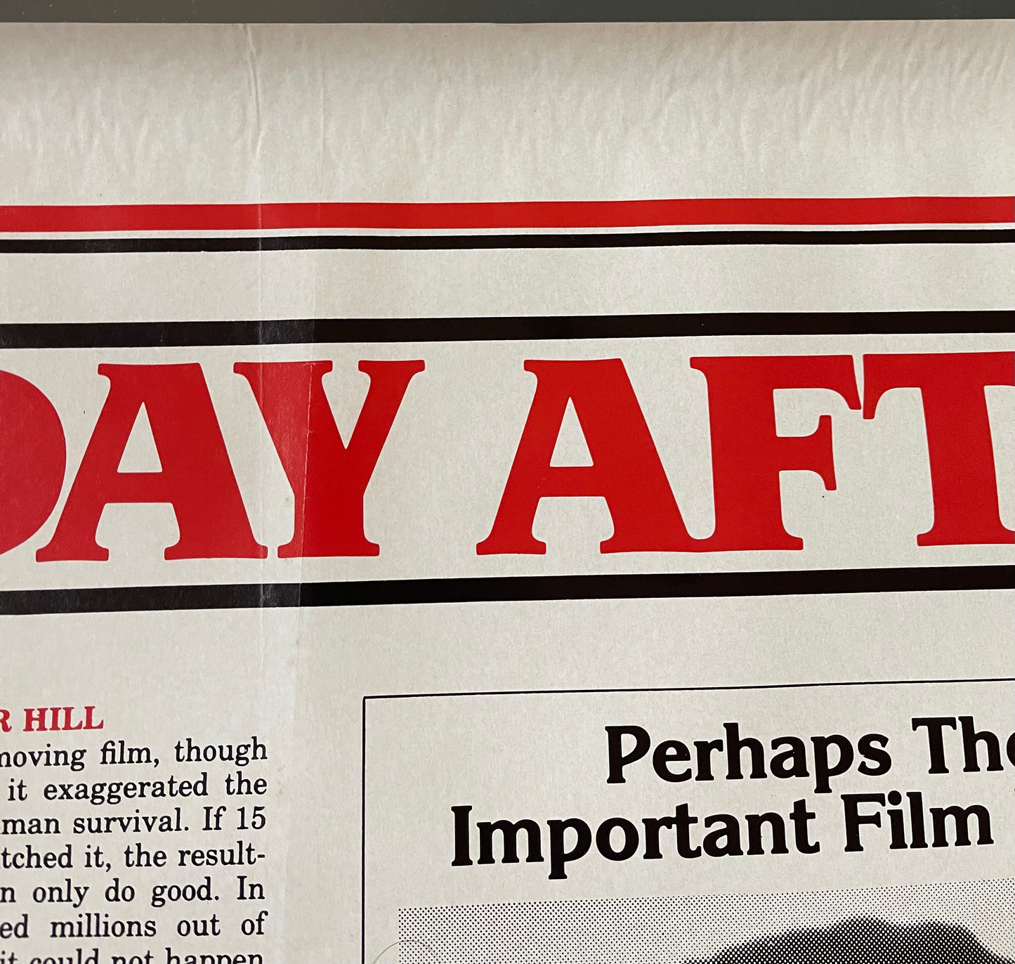 The Day After (1983) - One Sheet