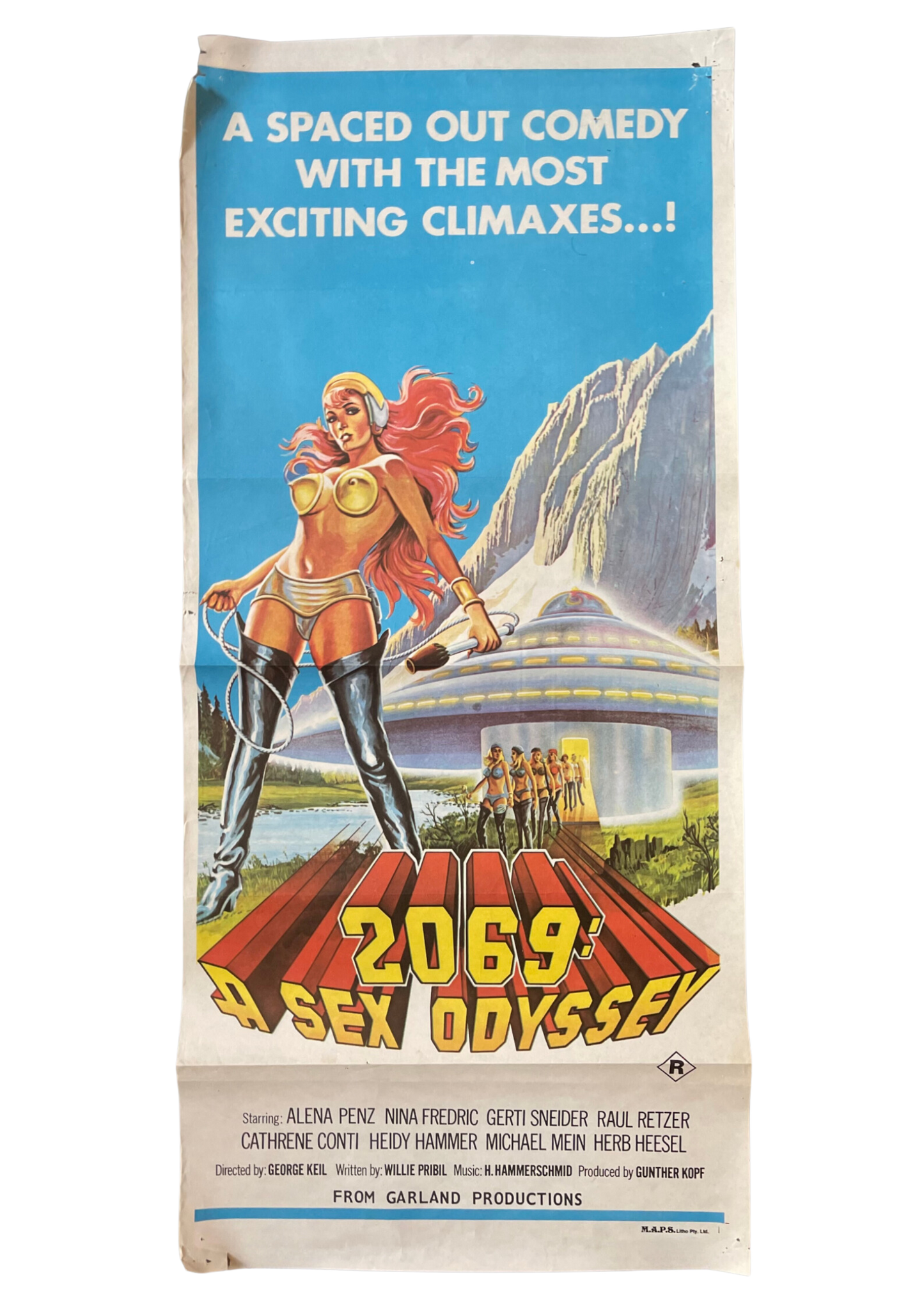 2069: A Sex Odyssey (1974) - Daybill