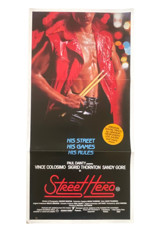 Street Hero (1984) - Daybill