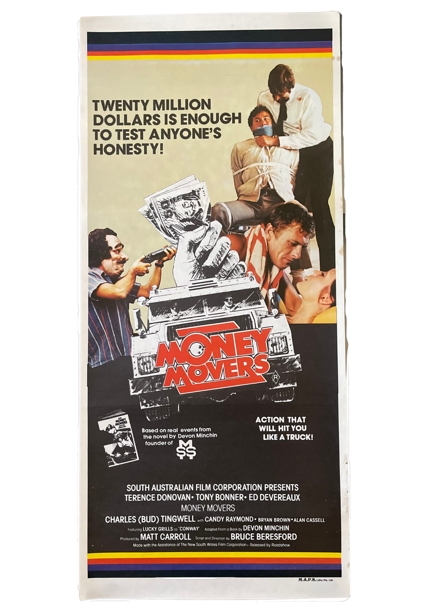 Money Movers (1978) - Daybill