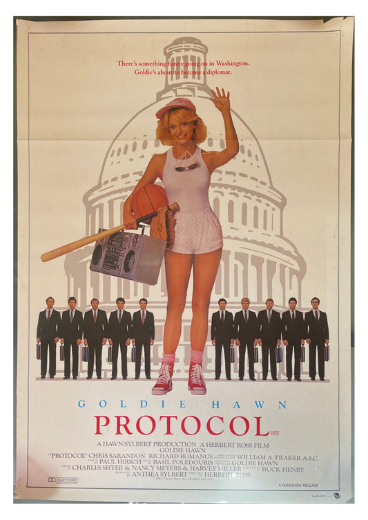 Protocol - Goldie Hawn (1984) - One Sheet
