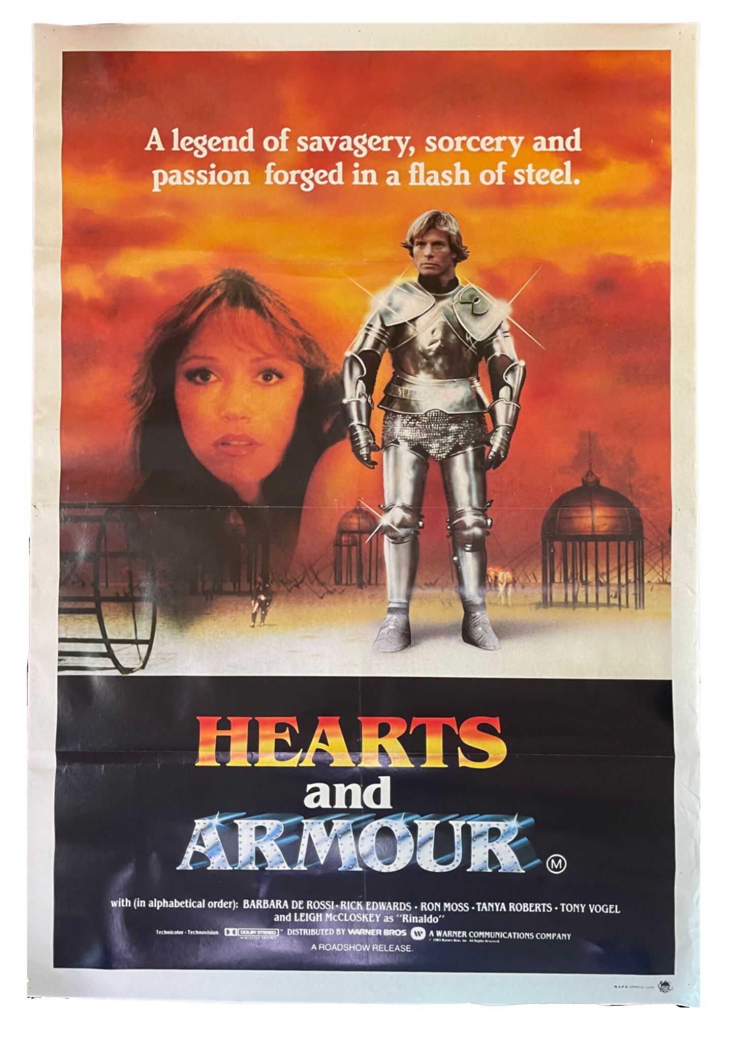 Hearts and Armour (1983) - One Sheet