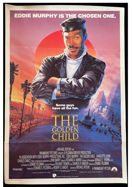 The Golden Child (1986) Eddie Murphy - One Sheet