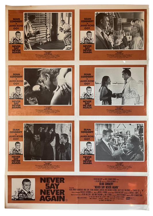 James Bond: Never Say Never Again (1983) - Lobby Card One Sheet