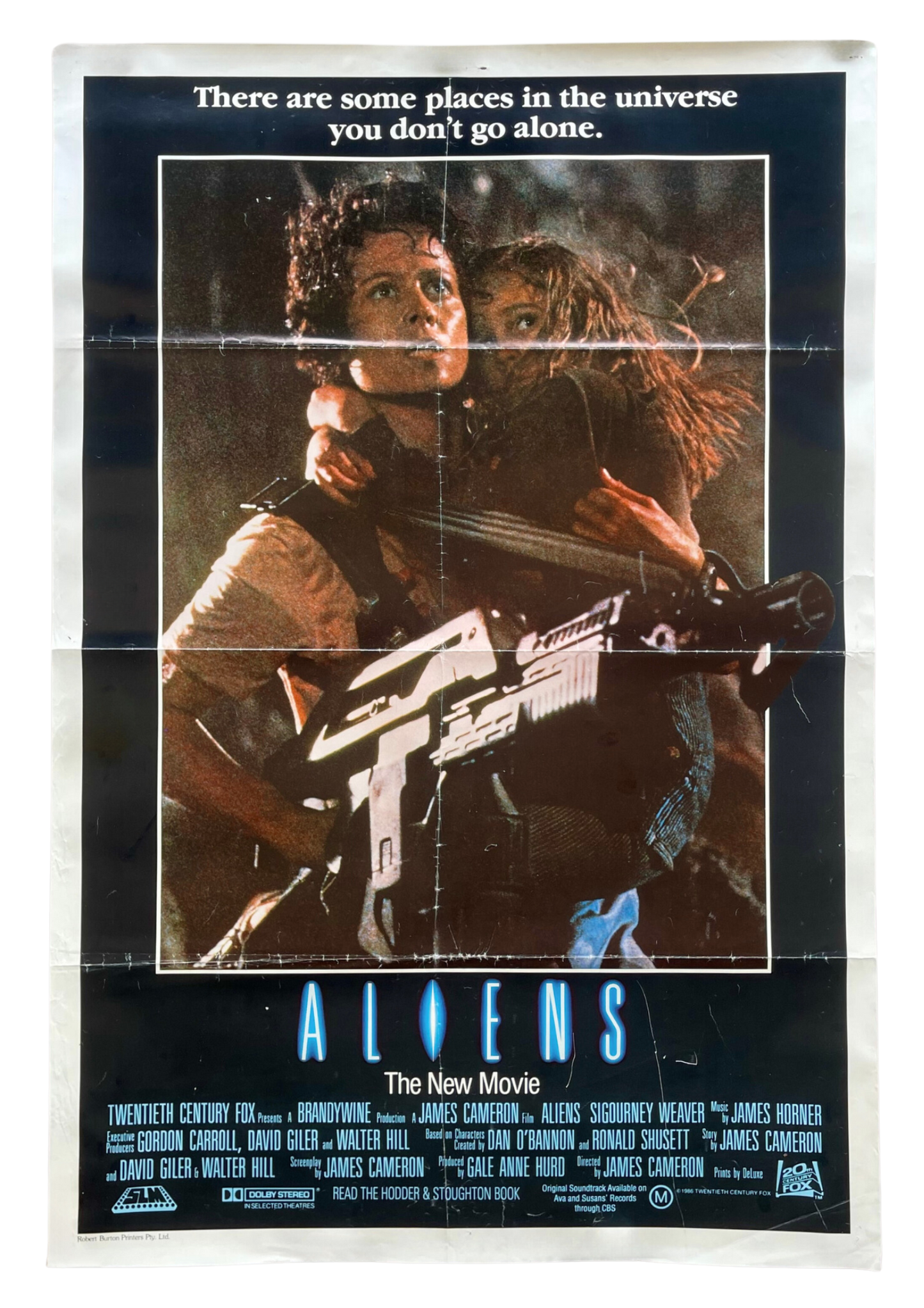 Aliens (1986) - One Sheet