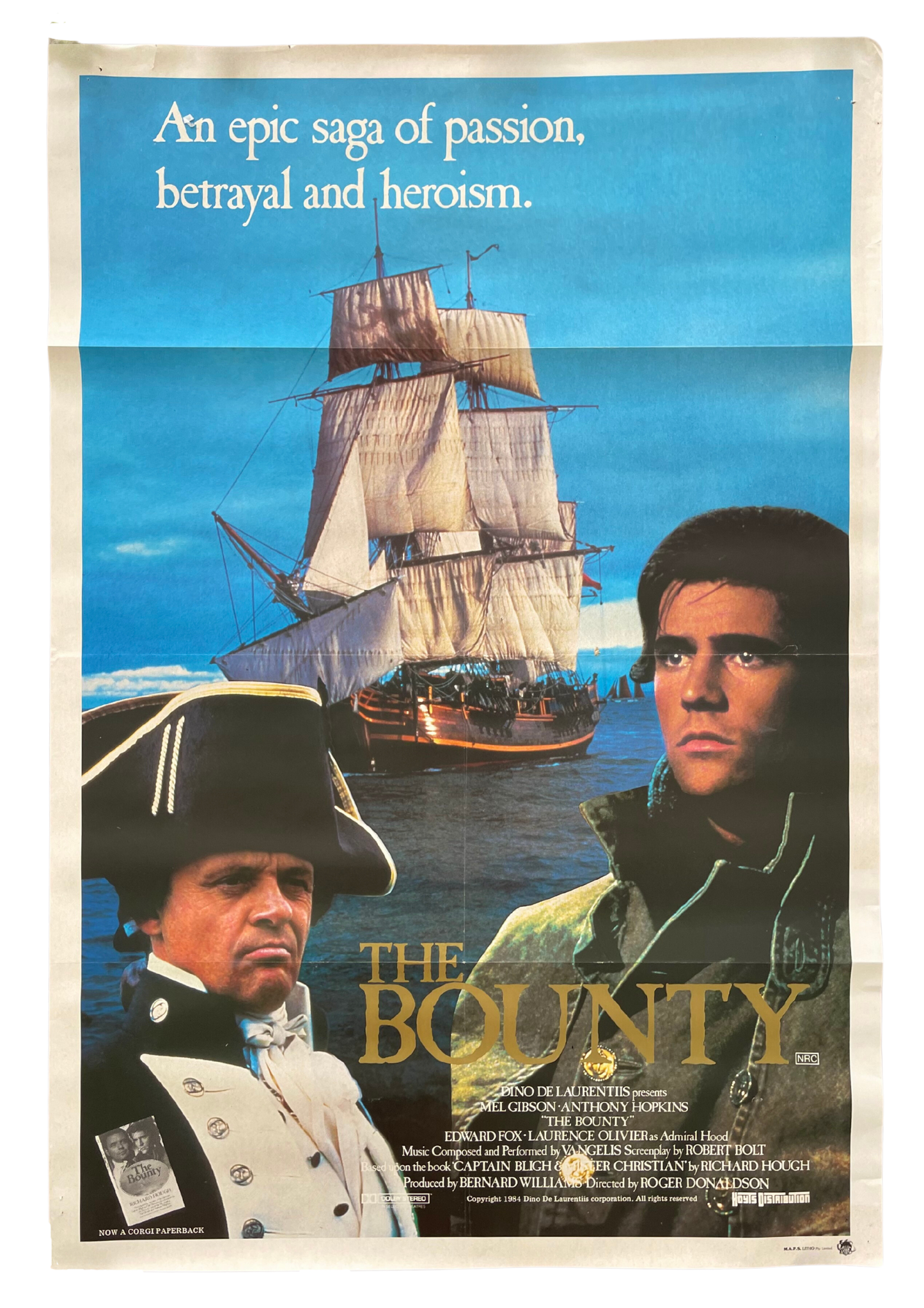 The Bounty (1984) - One Sheet