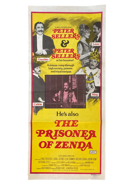 The Prisoner of Zenda (1979) Peter Sellers - Daybill