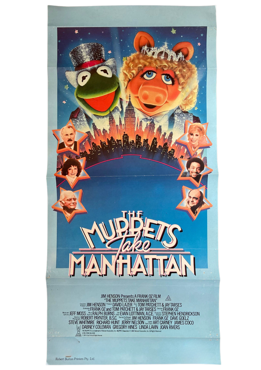 The Muppets Take Manhattan (1984) - Daybill
