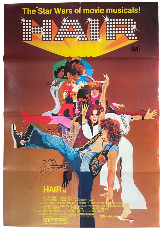 Hair - The Musical (1979) - One Sheet
