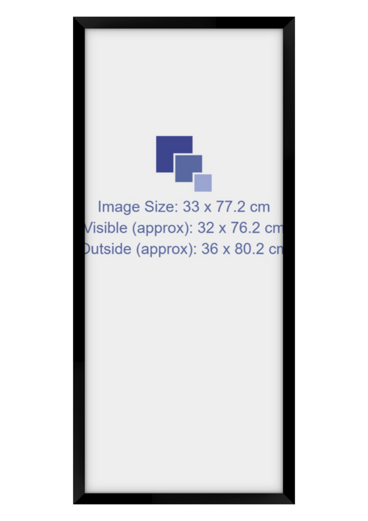 Daybill Movie Poster Frame - Black