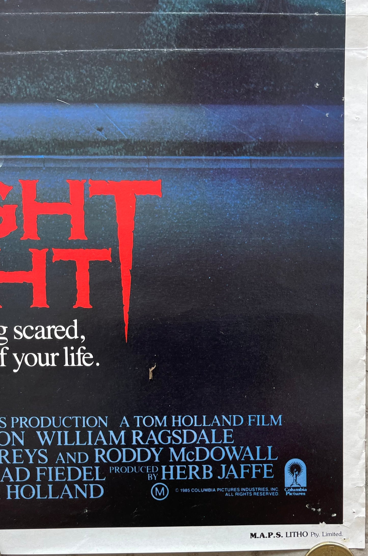 Fright Night (1985) - Daybill