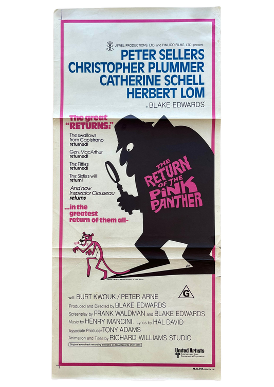 Return of the Pink Panther (1975) - Daybill