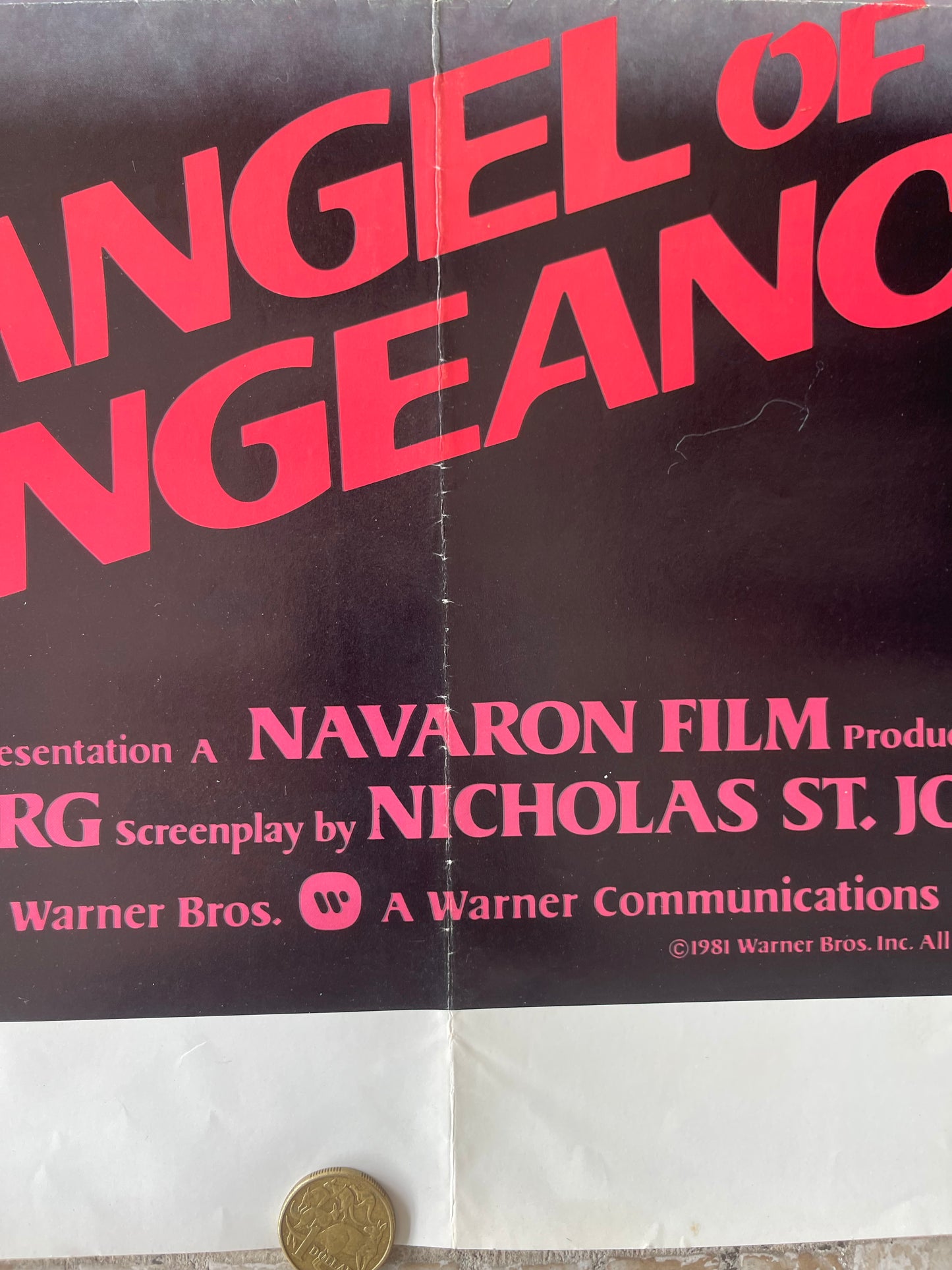 Angel Of Vengeance (1981) - One Sheet