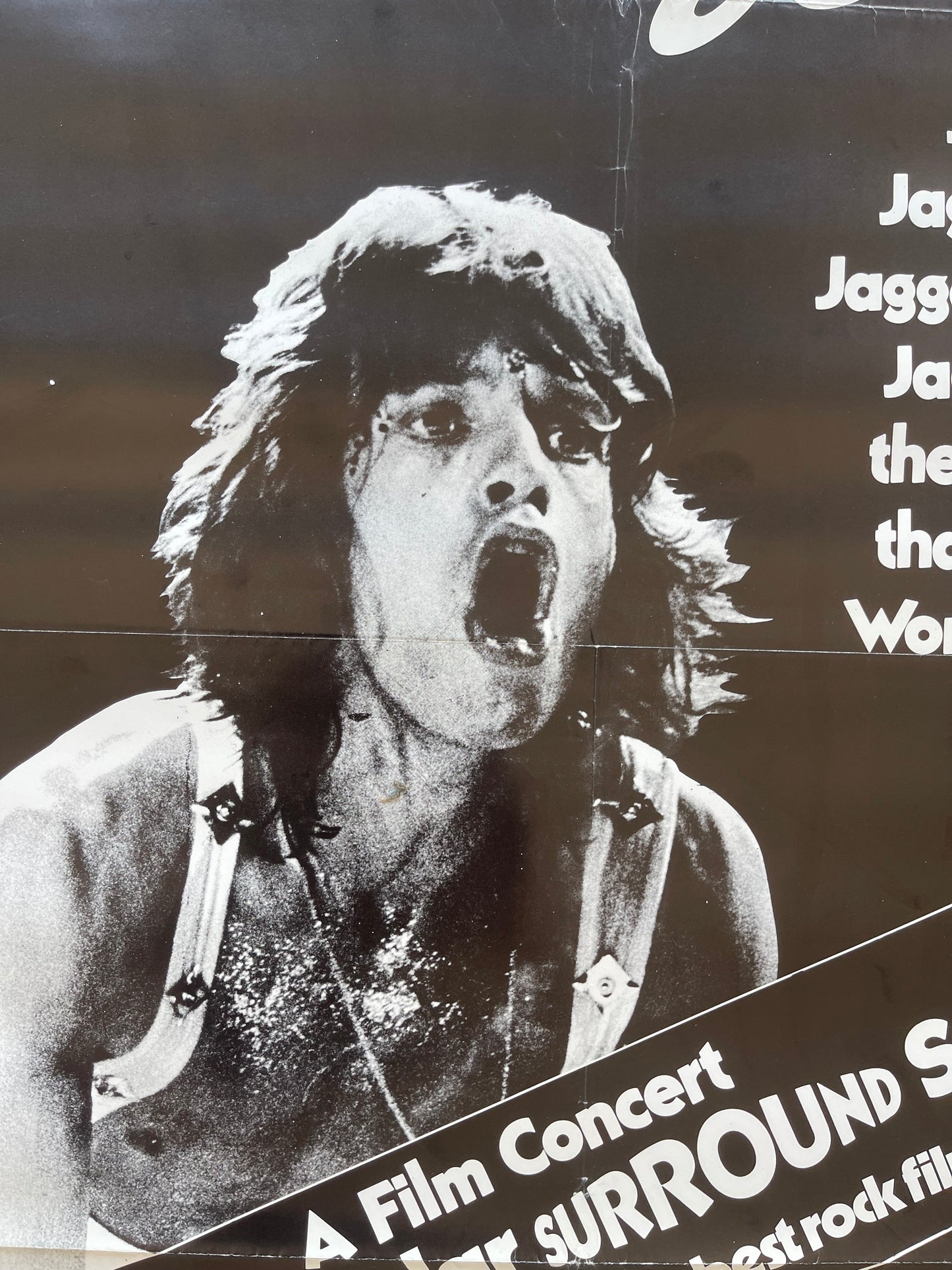 Ladies and Gentlemen, The Rolling Stones (1973) - One Sheet