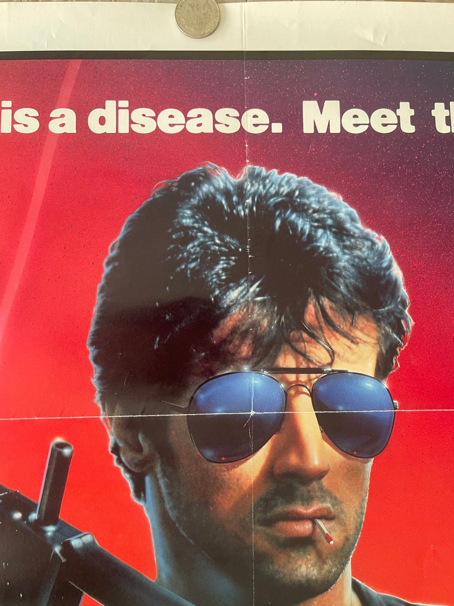 Cobra (1986) Sylvester Stallone - One Sheet