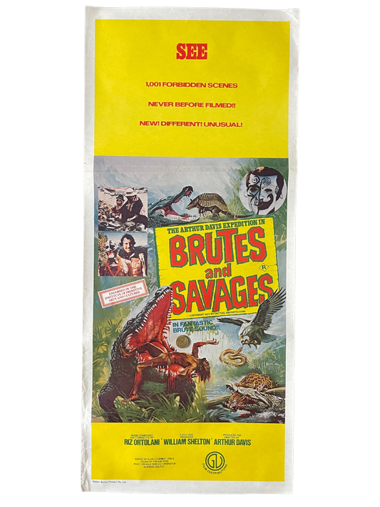 Brutes and Savages (1978) - Daybill