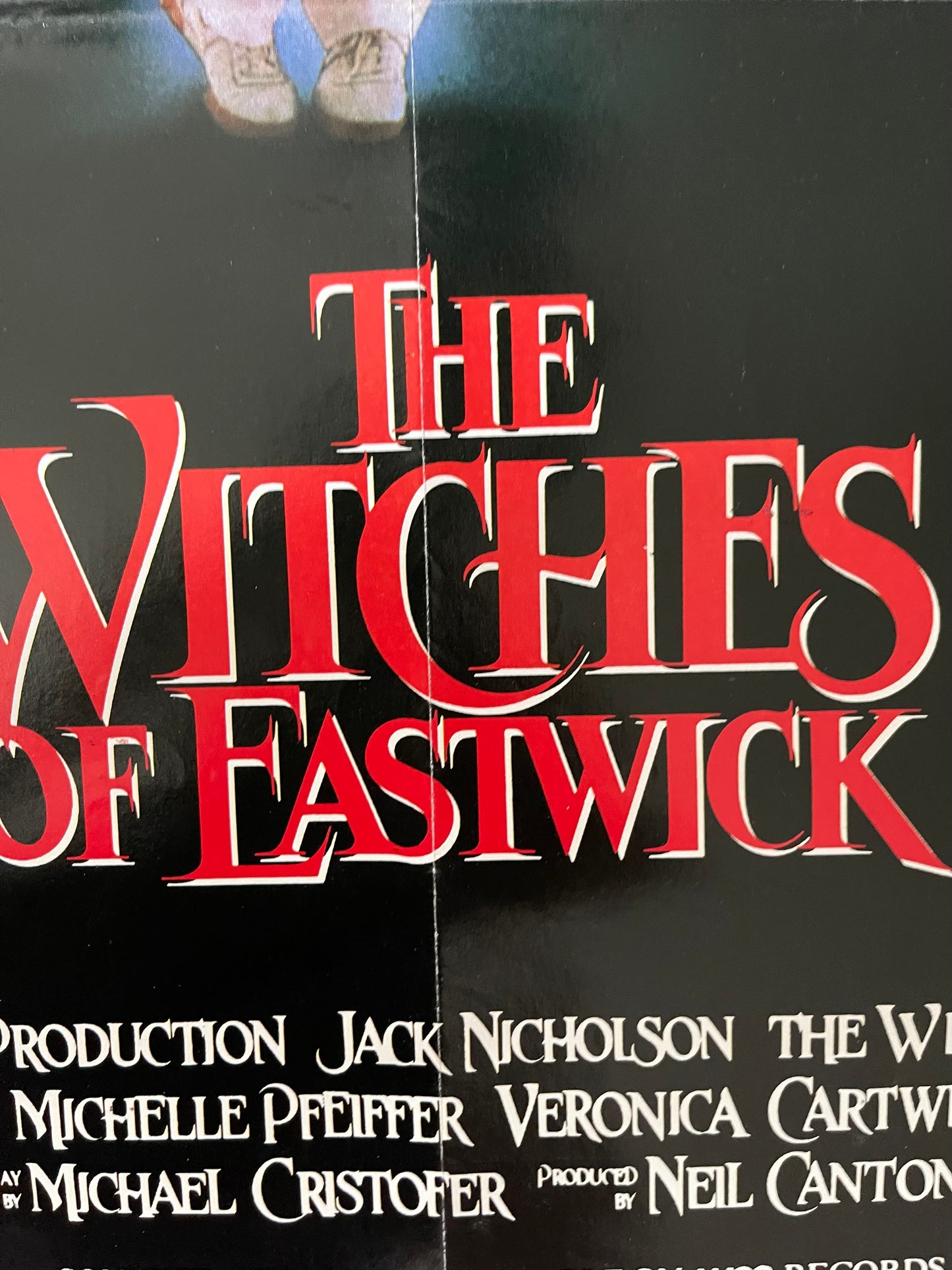 The Witches of Eastwick (1987) - One Sheet