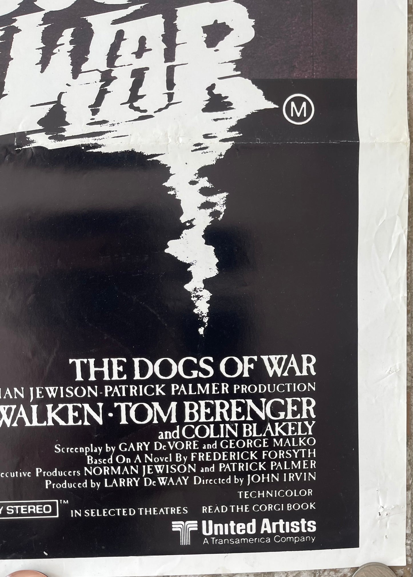 The Dogs Of War (1981) - One Sheet