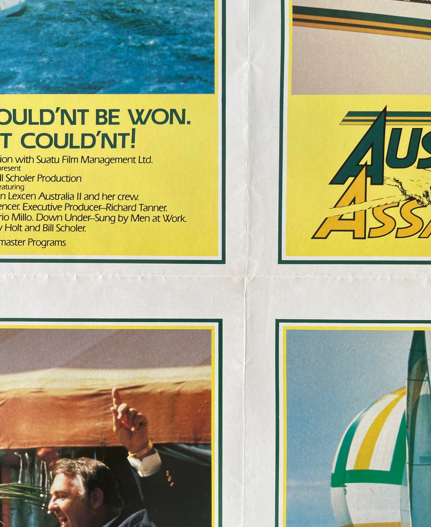 Aussie Assault (1984) - Lobby Card Sheet