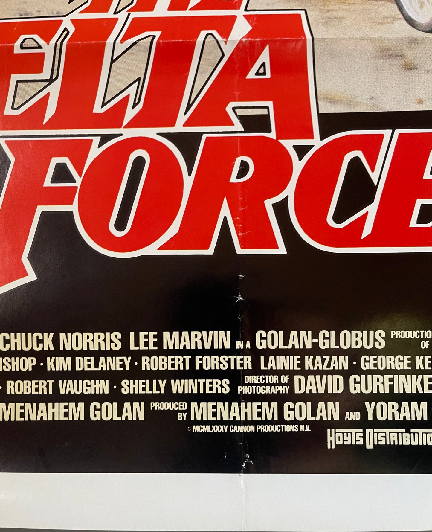 The Delta Force (1986) Chuck Norris - One Sheet