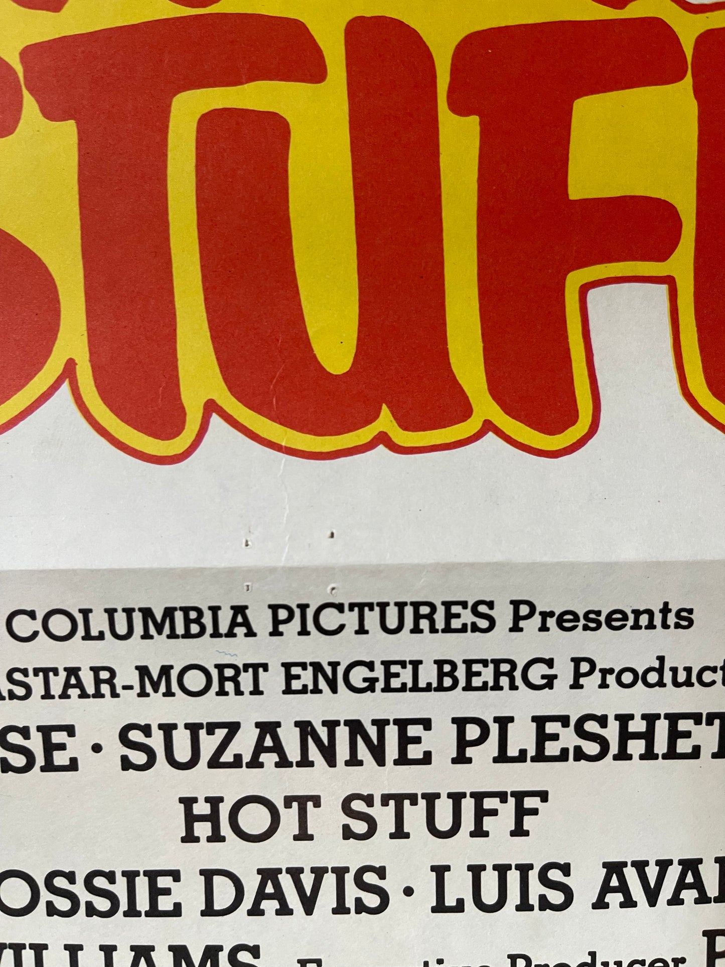 Hot Stuff (1987) - Daybill